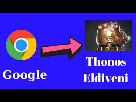 thanos eldiveni google hilesi.